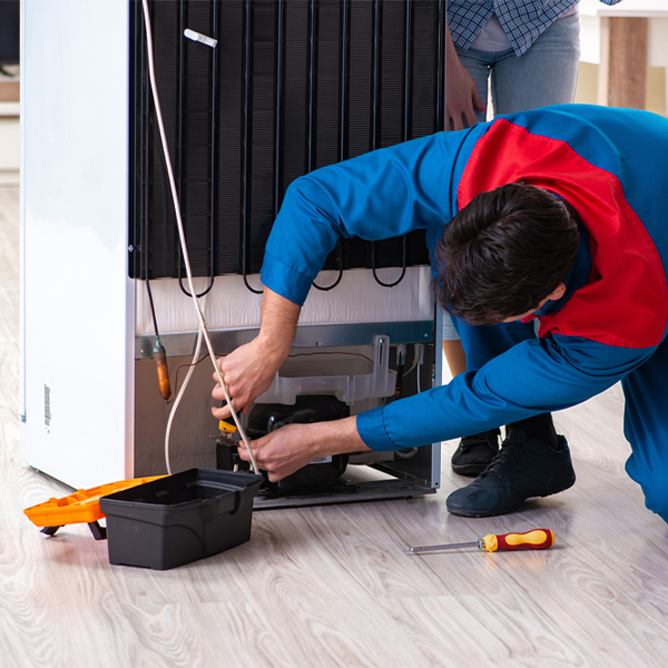 how long does it usually take to repair a refrigerator in Haynesville